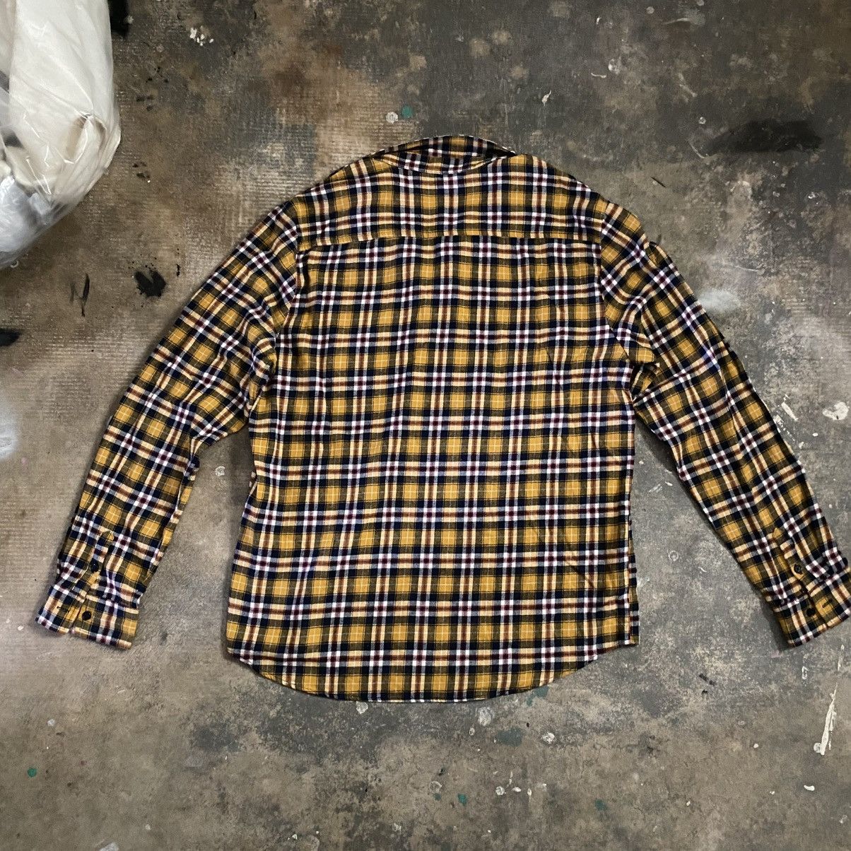 Other Yellow Multicolor Plaid Shirt Size M Size US M / EU 48-50 / 2 - 4 Thumbnail