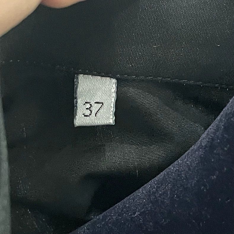 Dior Dior Size 37 Black striped fake two-piece shirt 2503-Nexta Size US XXS / EU 40 - 8 Thumbnail