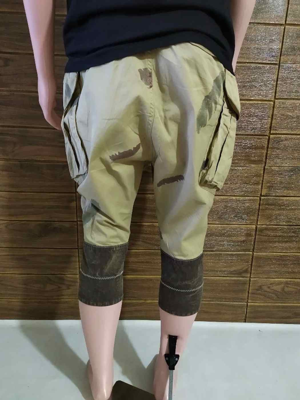 Kapital RARE Kapital Japan Cropped Pants big Pocket design Feather Size US 29 - 21 Thumbnail