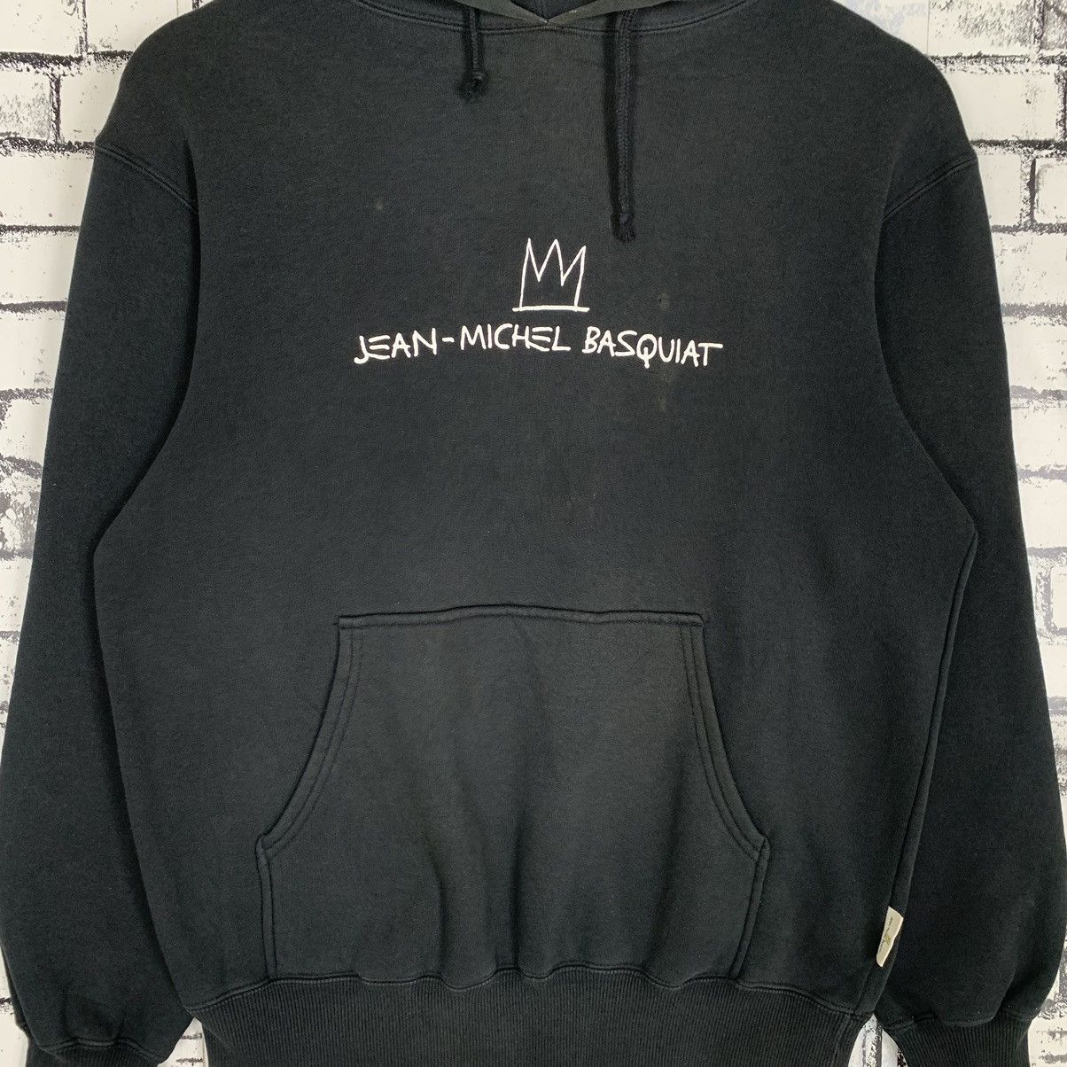 Uniqlo Jean-Michel Basquit Artwork Brand Hoodie Sweatshirt
