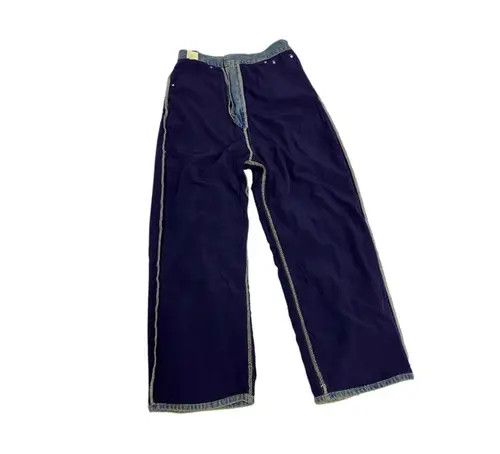 Japanese Brand Komura x Gotoh Washed Double Layer Hand Worn Jeans Size US 33 - 4 Thumbnail