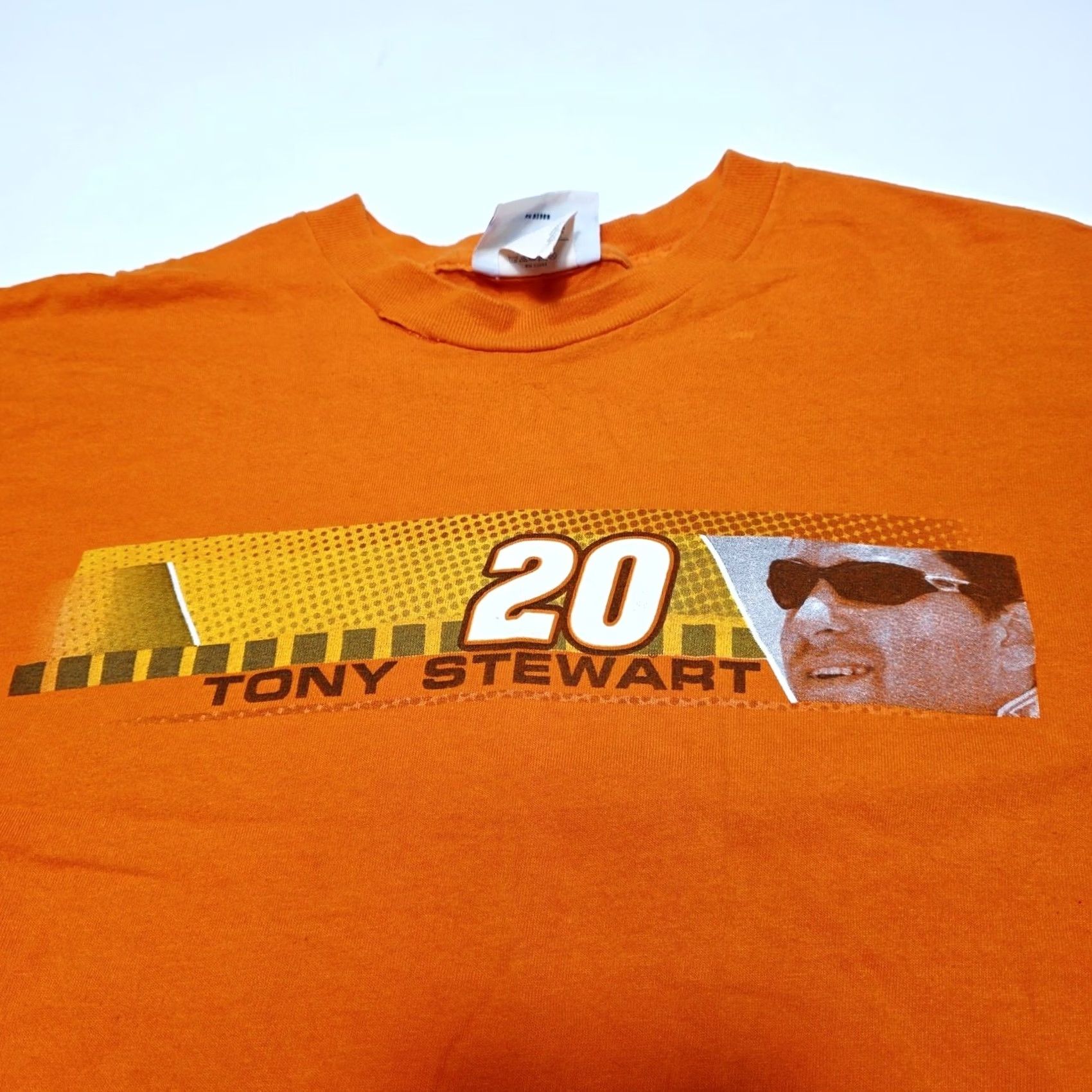 Vintage VINTAGE Tony Stewart NASCAR Shirt Mens XL Orange Home Depot Racing Y2K Size US XL / EU 56 / 4 - 4 Thumbnail