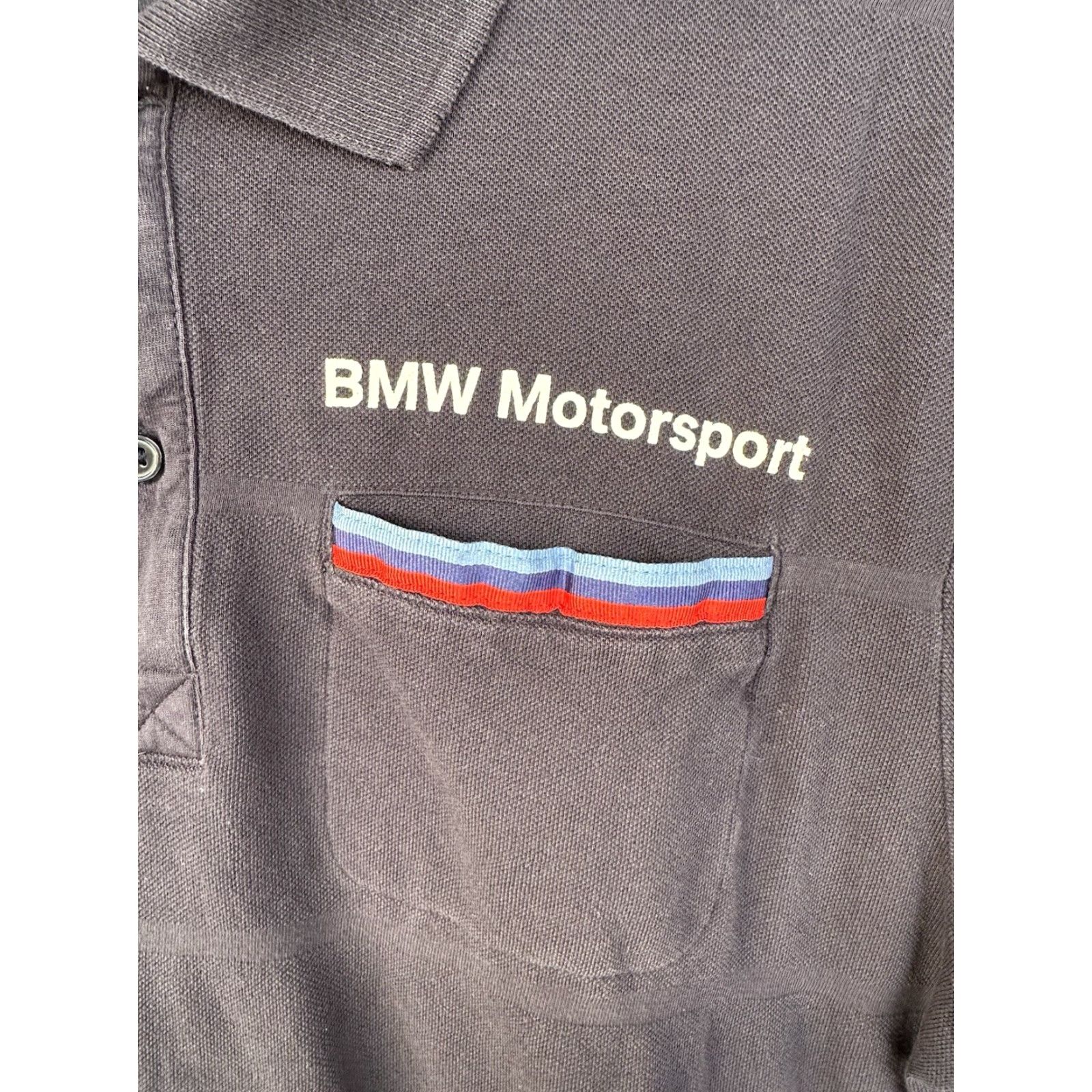 Puma PUMA BMW Motorsport Polo Shirt Mens Size L Navy Blue Short Sleeve Polo Shirt Size US L / EU 52-54 / 3 - 7 Thumbnail