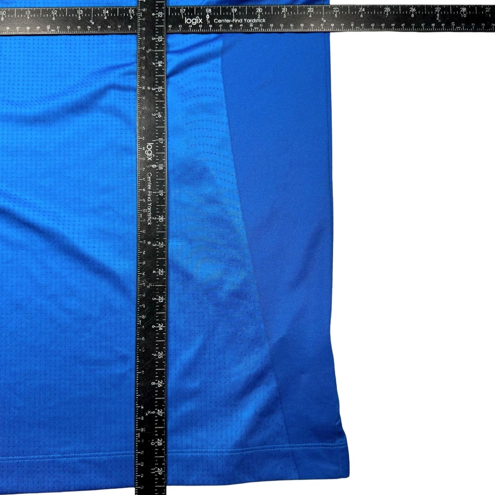 Nike Nike Polo Men’s Large Dri-Fit Short Sleeve Blue Perforated Golf Shirt Size US L / EU 52-54 / 3 - 6 Thumbnail