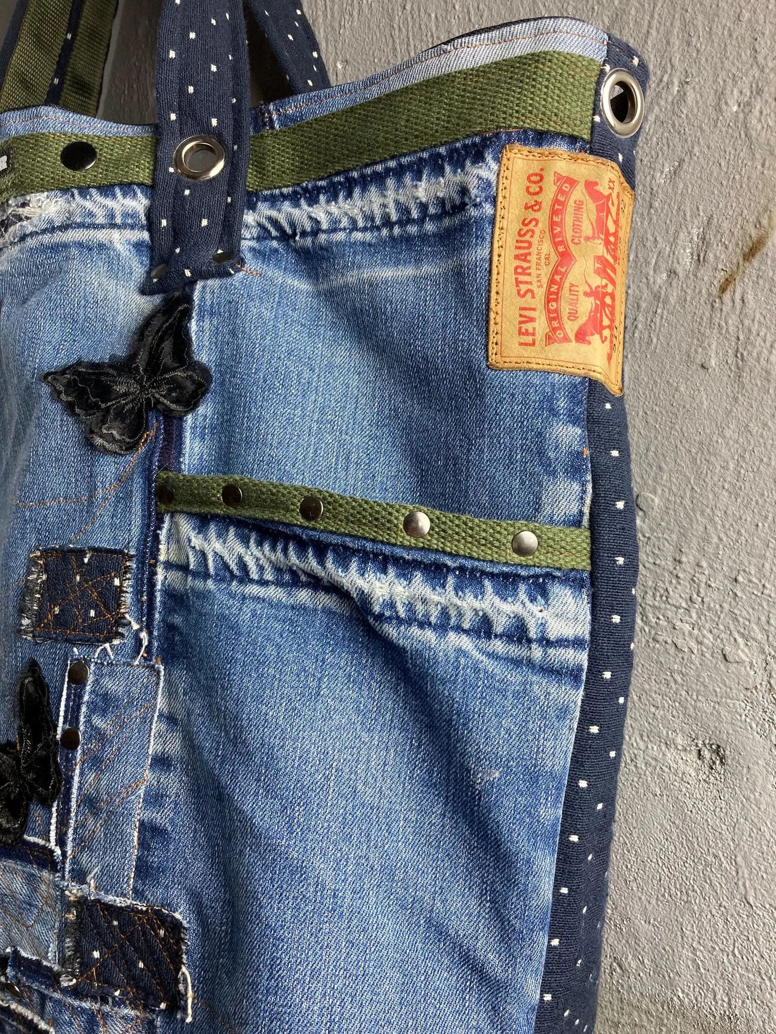 Other upcypling Levis tote bag Y2K Size ONE SIZE - 2 Thumbnail