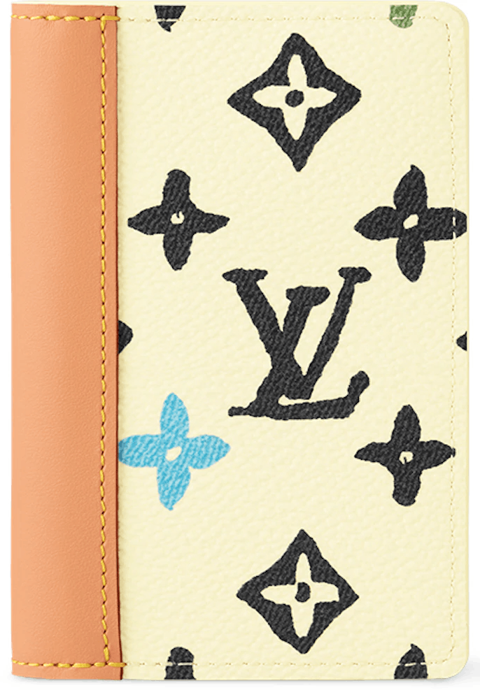 image of Louis Vuitton Tyler The Creator Pocket Organizer Monogram in Vanilla, Men's