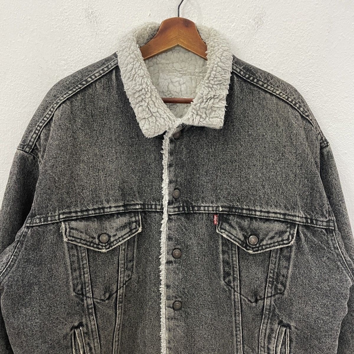 Levi's Vintage 88s Levis Denim Jacket Size US XL / EU 56 / 4 - 4 Thumbnail