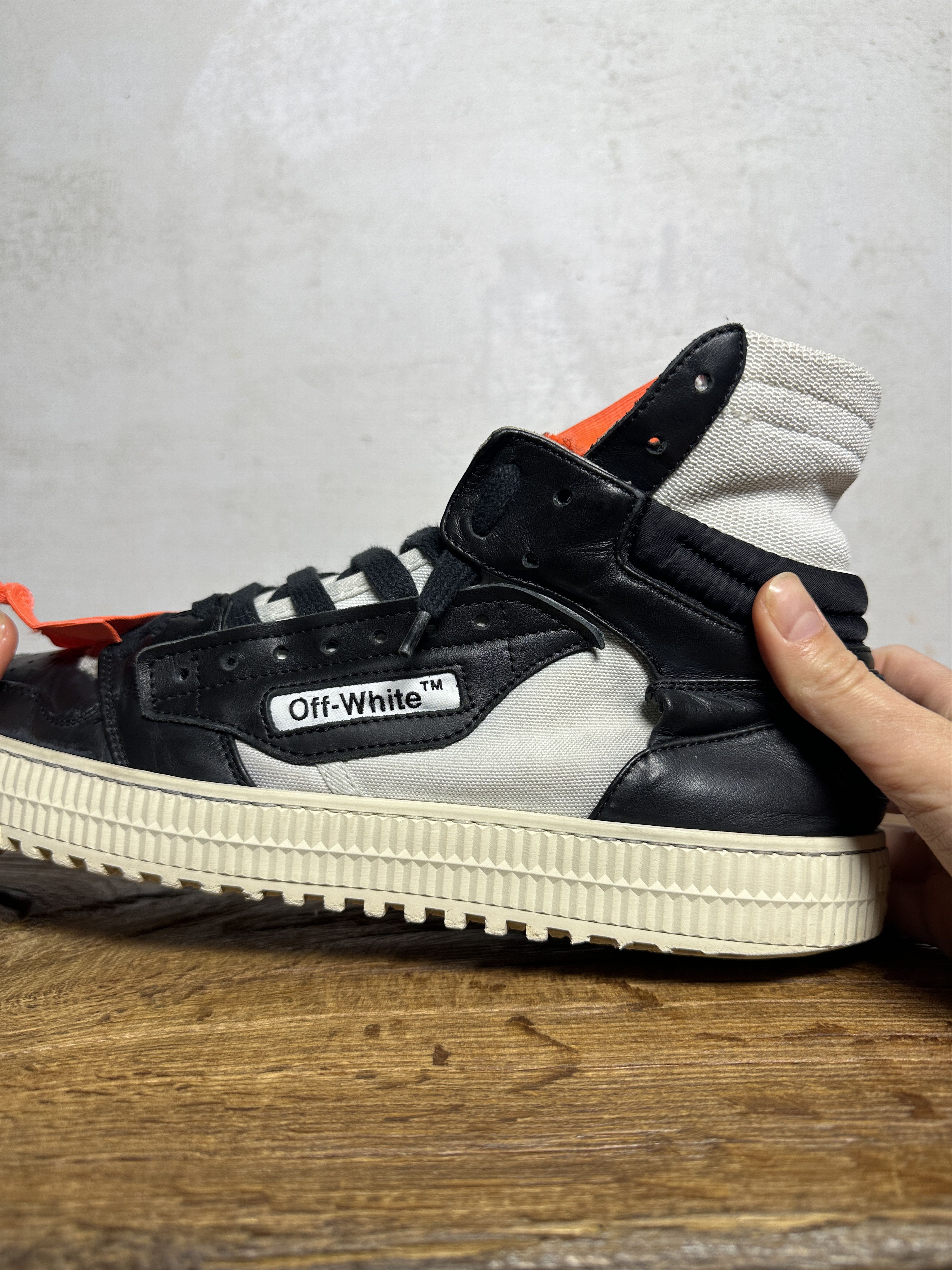 Off-White Off-White Off-White Off Court 3.0 High Top Sneakers Size US 11 / EU 44 - 7 Thumbnail