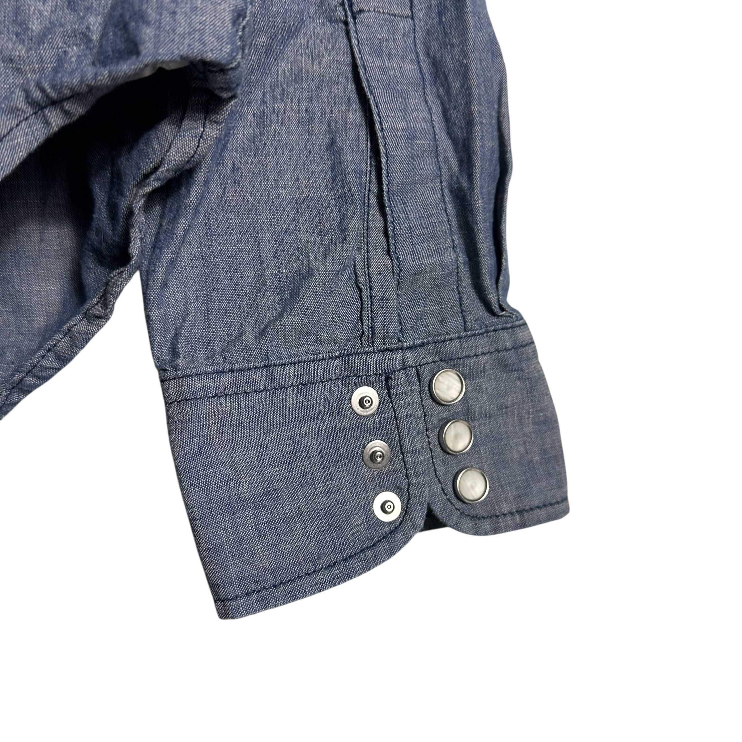 Levi's 🔥RARE🔥Vintage Levi's Sawtooth Western Diamond Button Shirt Size US XXL / EU 58 / 5 - 4 Thumbnail