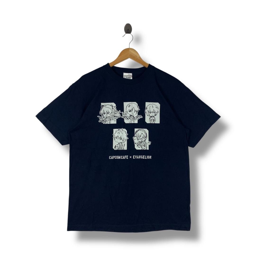 Other EVANGELION x CAPCOM CAFE Neon genesis chibi printed tee Size US M / EU 48-50 / 2 - 1 Thumbnail