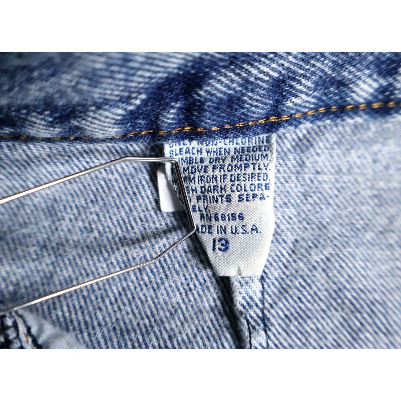Vintage VINTAGE Mixed Blues Jeans 90s Pleated High-Waisted Mom 28 x 29 Blue Acid Wash 100% Cotton Womens Size 28" / US 6 / IT 42 - 4 Thumbnail