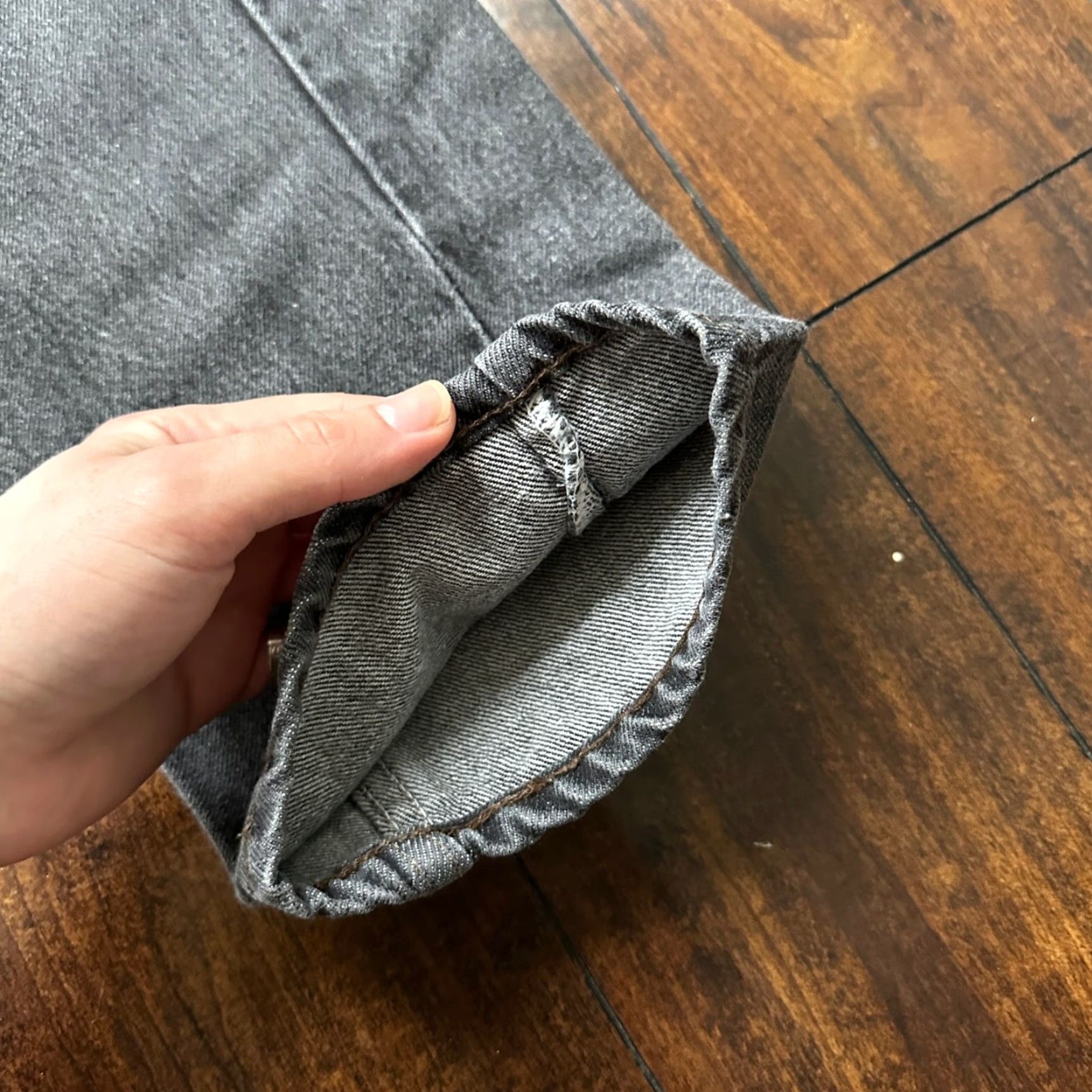 Levi's VINTAGE Levi's Jeans 34x30 Men Mid Rise Straight Fit Gray Cotton 90s Retro Authentic Size US 34 / EU 50 - 3 Thumbnail