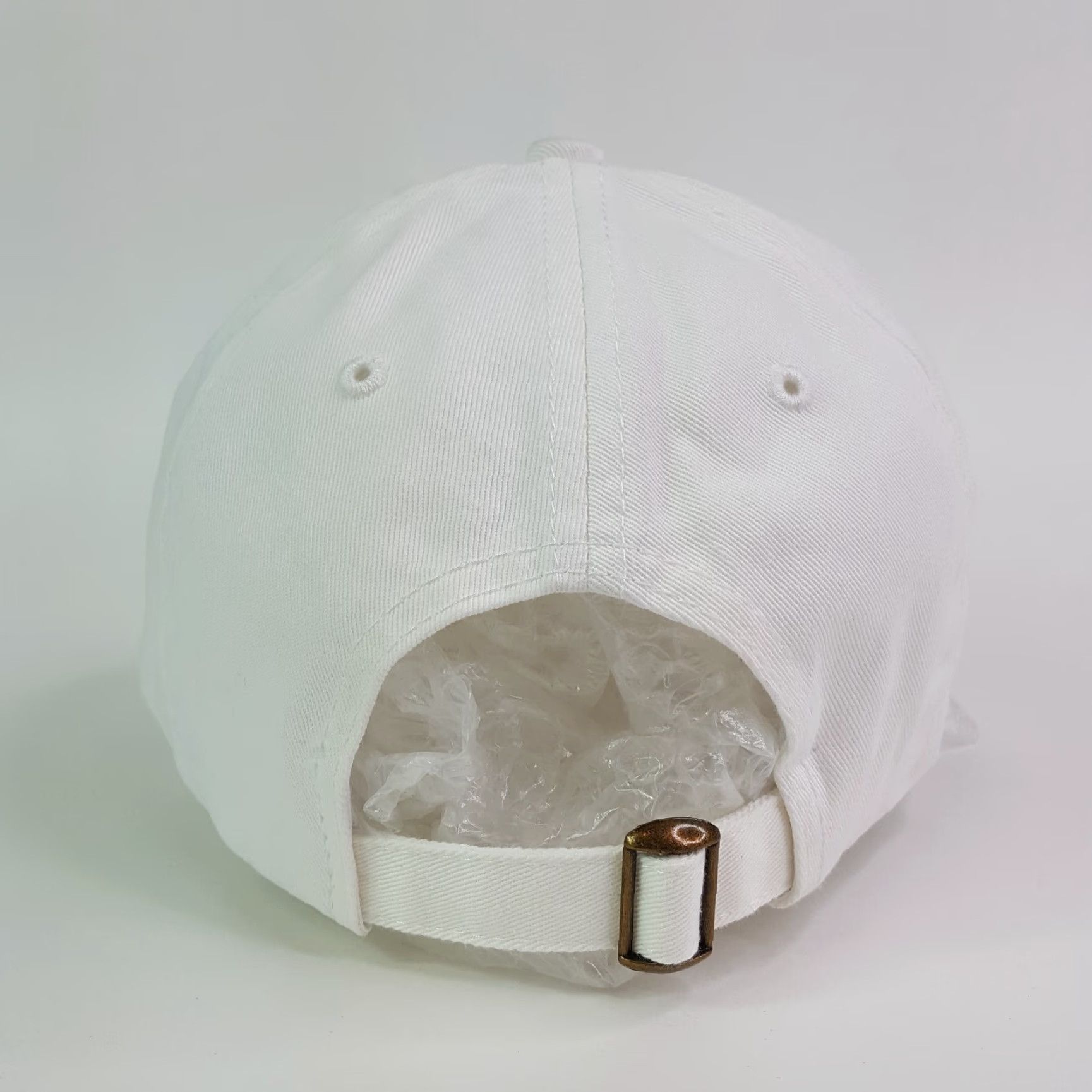 Russell Athletic VINTAGE Russell Athletic White Snapback Adjustable Dad Hat Baseball Cap Retro Sports Hat Mens Size ONE SIZE - 4 Thumbnail