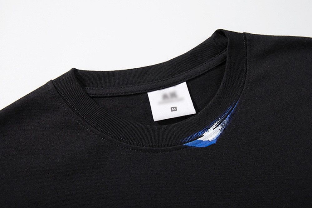 Japanese Brand × Vintage Trendy paint printed cotton casual letter loose T-shirt Size US M / EU 48-50 / 2 - 3 Thumbnail
