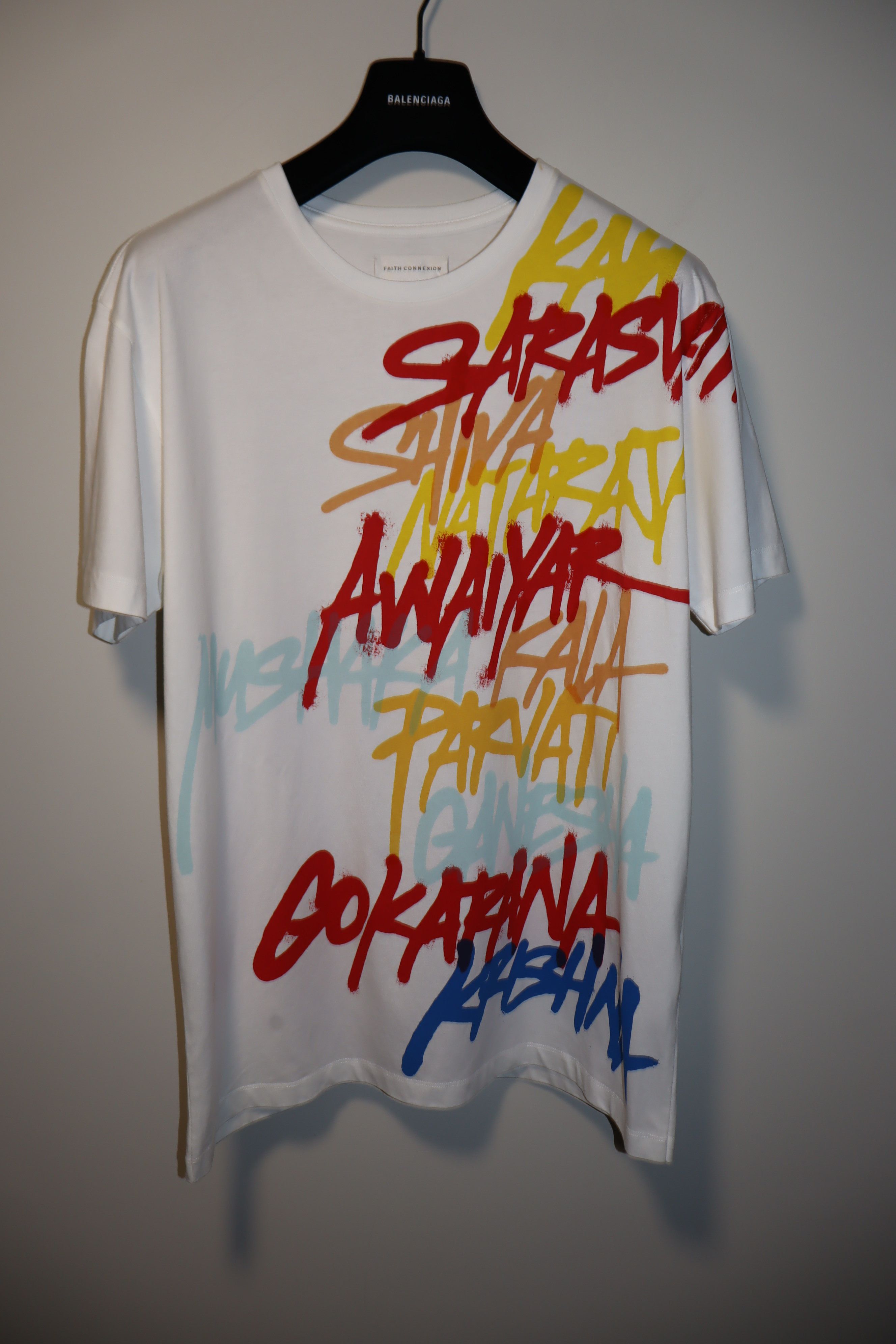 Faith Connexion Graffitti print t-shirt Size US M / EU 48-50 / 2 - 1 Thumbnail