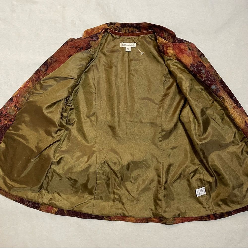 Coldwater Creek New Coldwater Creek Cotton Fall Color Jacket Size 12 Size XL / US 12-14 / IT 48-50 - 5 Thumbnail