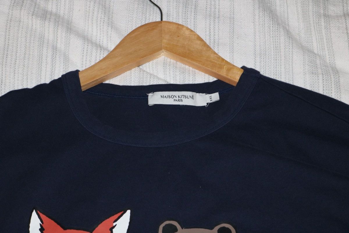 Maison Kitsune Maison Kitsune x Line Friends Tee Shirt Size US XXL / EU 58 / 5 - 4 Thumbnail