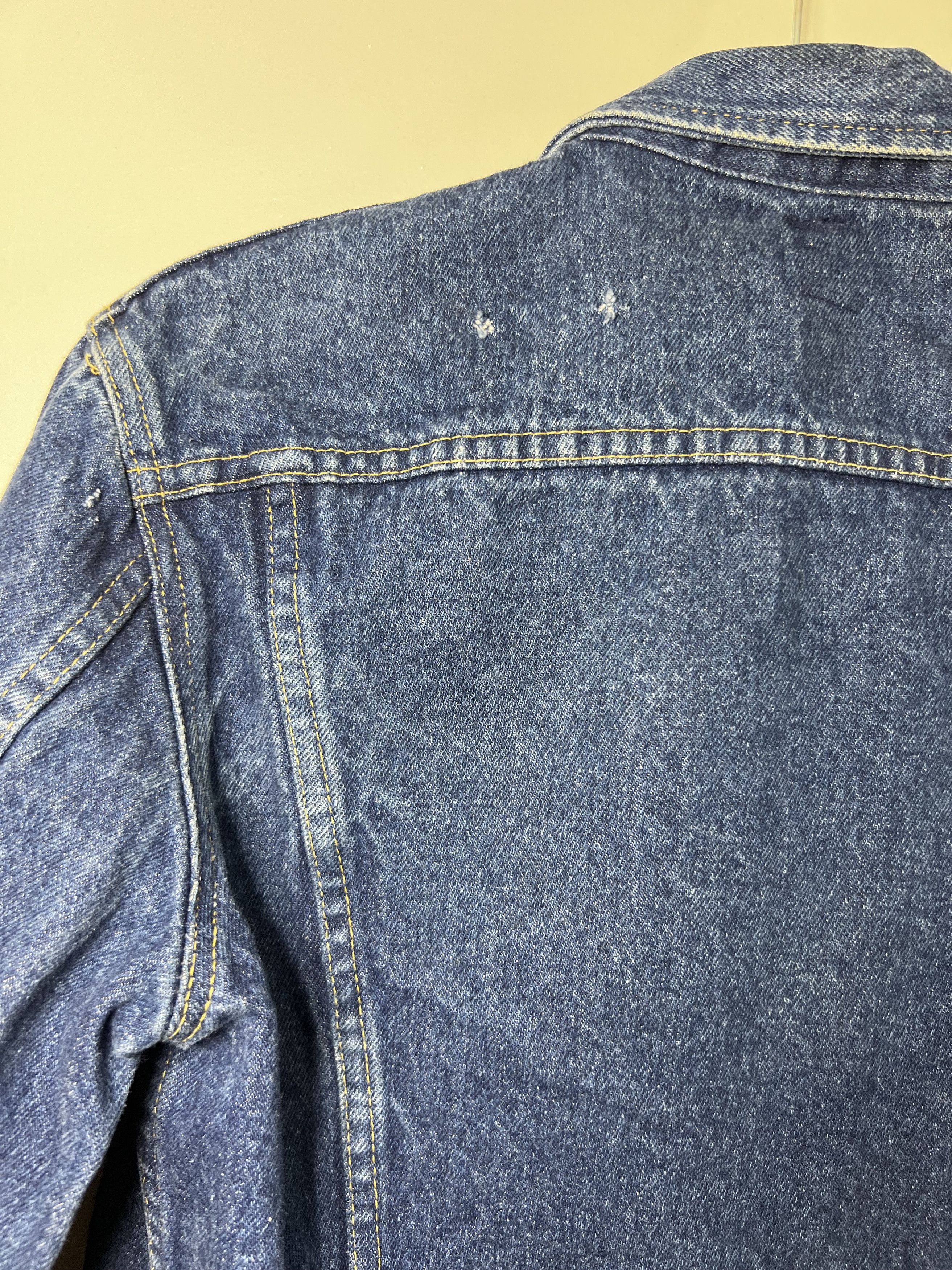 Lee × Vintage Vintage 1980's Lee 2 Pocket Denim Jean Jacket Size US M / EU 48-50 / 2 - 8 Thumbnail