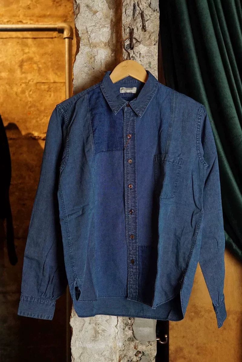 Sankuanz Unique Washable Denim Shirt for Casual Wear Size US L / EU 52-54 / 3 - 1 Thumbnail
