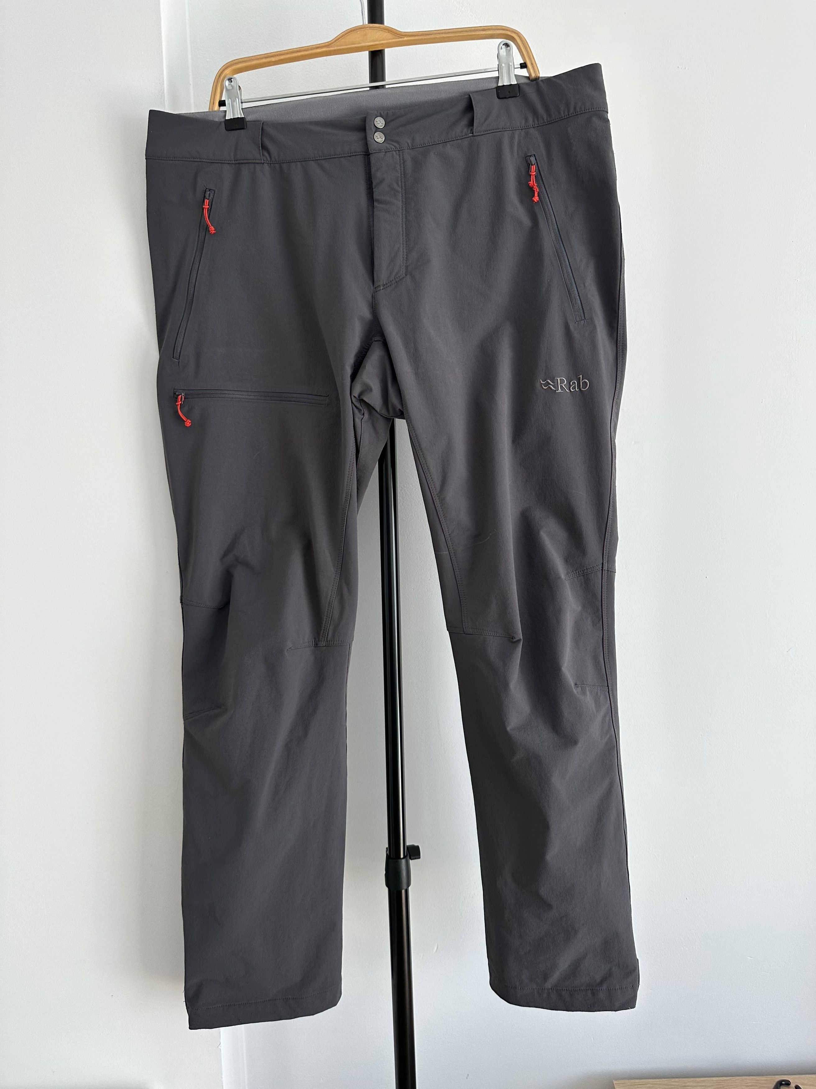 Rab RAB Incline AS Softshell Pants Matrix gray outdoor trousers Size US 36 / EU 52 - 3 Thumbnail