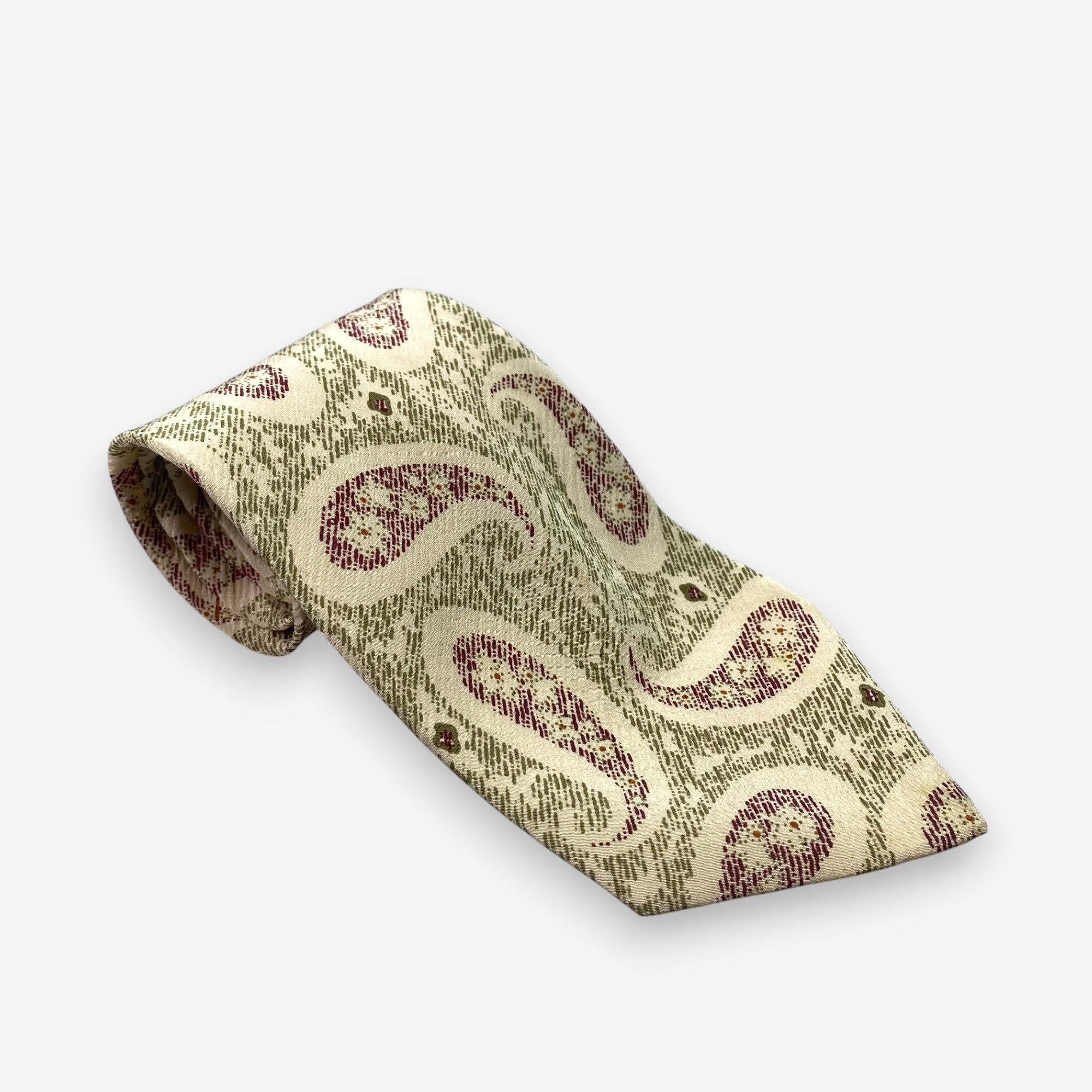 Giorgio Armani Vintage Giorgio Armani SILK Necktie Cravate Pure Silk Size ONE SIZE - 1 Thumbnail