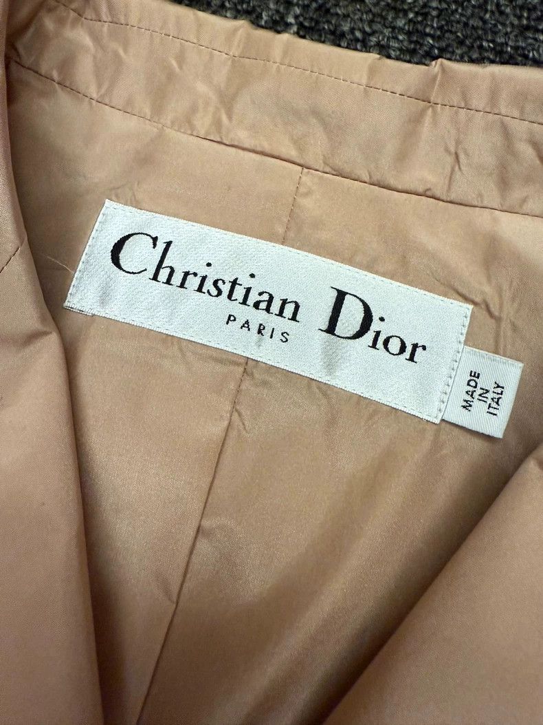 Dior Dior Lotus pink jacket double-breasted suit 2502-Nextarrow Size 36R - 3 Thumbnail