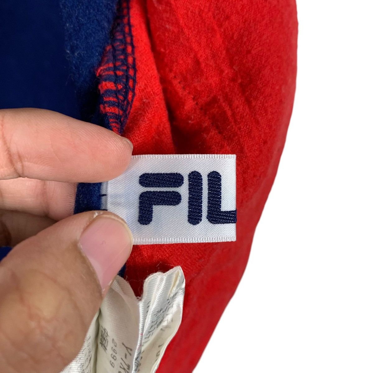 Fila 90's FILA Turtleneck Blue Zipper Fleece Jacket #2082-C91 Size US L / EU 52-54 / 3 - 16 Thumbnail