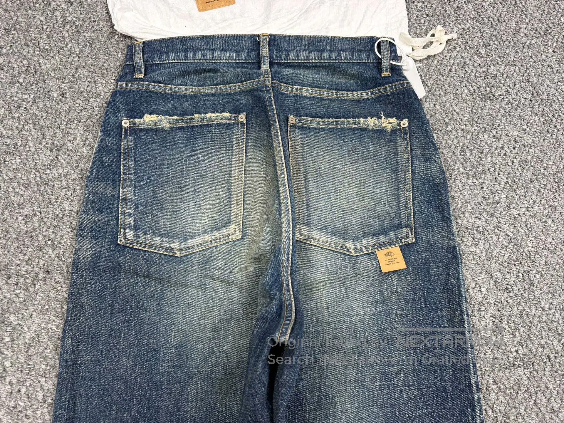 Madness madness distressed denim pants for casual styling. Size US 32 / EU 48 - 3 Thumbnail