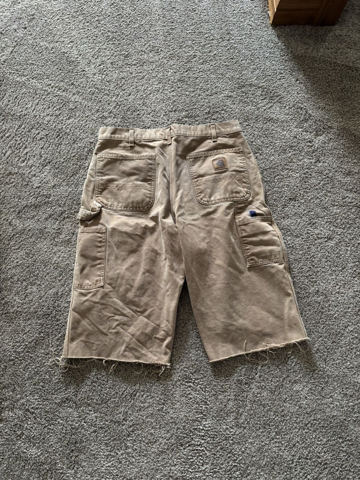 Carhartt vintage carhartt pants cut into shorts Size US 34 / EU 50 - 1 Thumbnail
