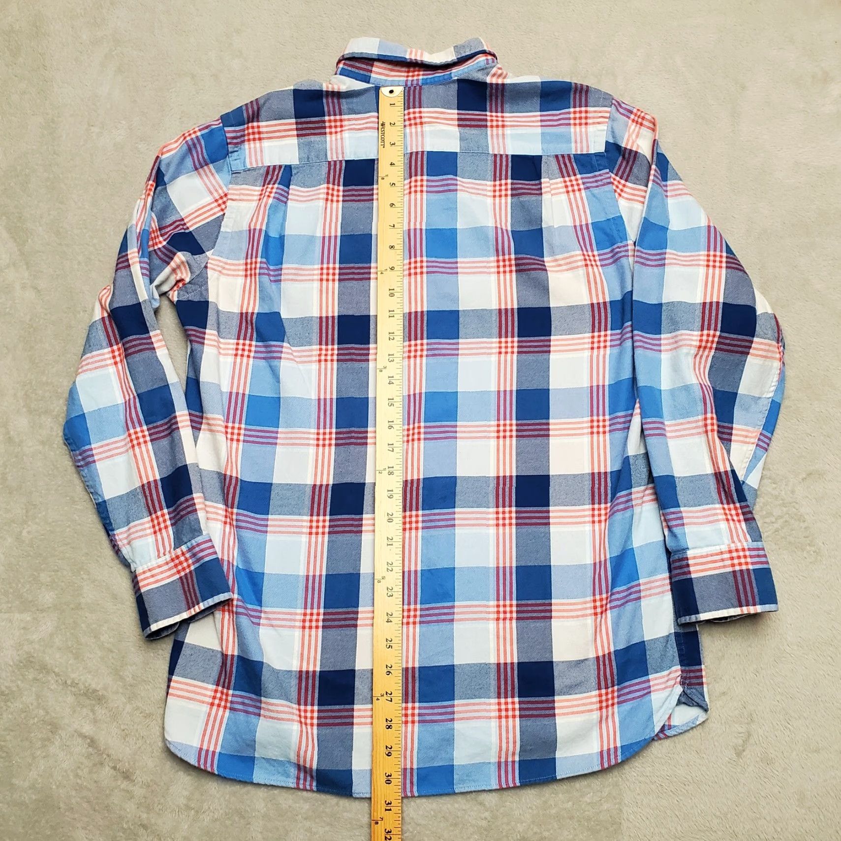 Southern Tide VINTAGE Southern Tide Shirt Mens M Blue Plaid Flannel Long Sleeve Outdoors Casual Size US M / EU 48-50 / 2 - 6 Thumbnail