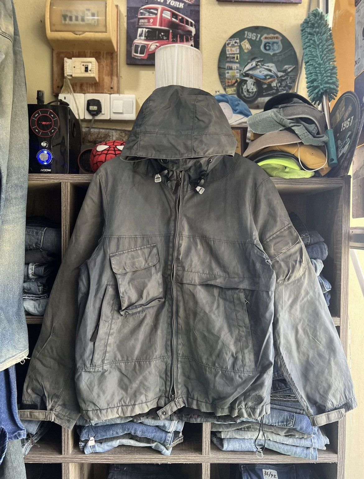 RLX Ralph Lauren 🔥Vintage Sun Faded Ralph Lauren RLX Zipper Jacket Size US M / EU 48-50 / 2 - 3 Thumbnail