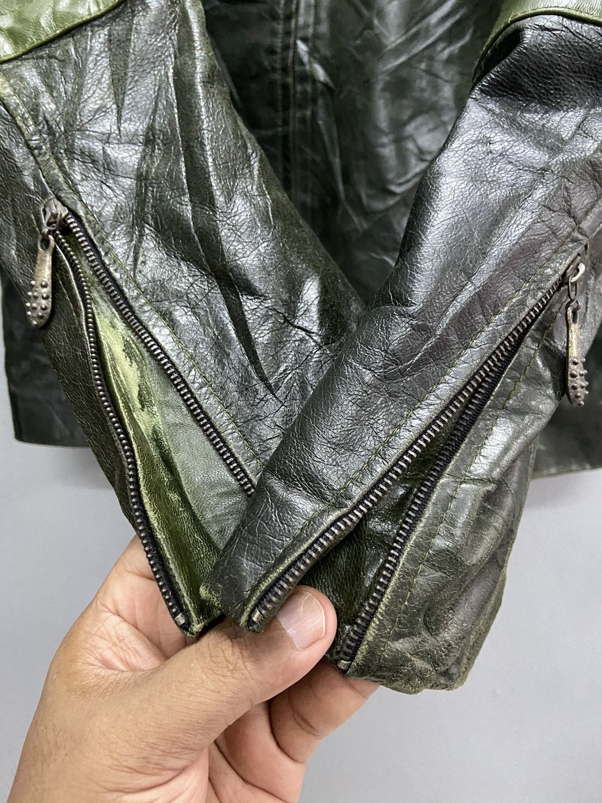 Japanese Brand DOBBI’S FAMILY ROAD RIDER MOTO MAFIA JACKET Size US M / EU 48-50 / 2 - 5 Thumbnail