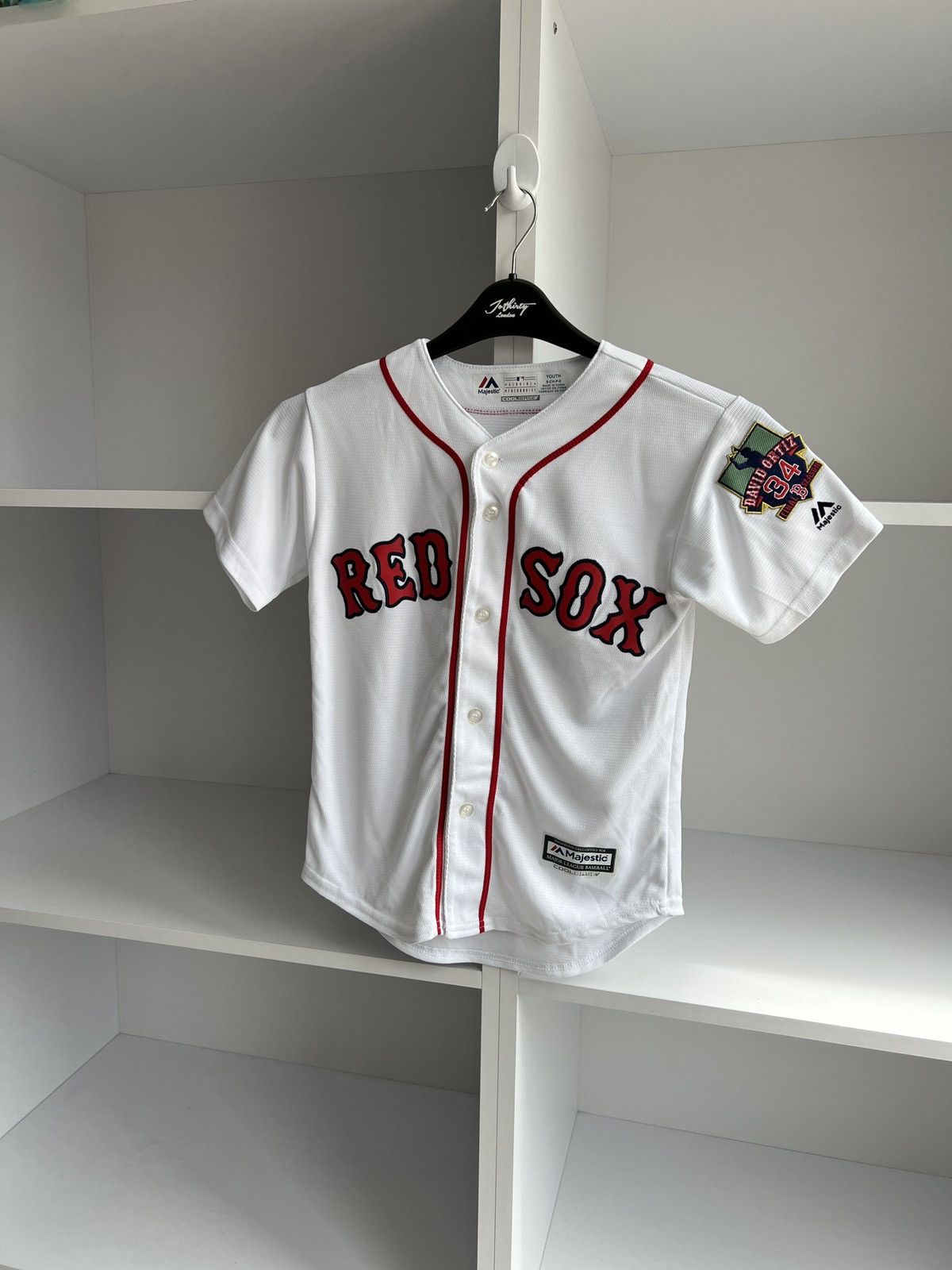 MLB × Vintage VINTAGE RED SOX ORTIZ 34 BASEBALL KIDS JERSEY Size US S / EU 44-46 / 1 - 3 Thumbnail