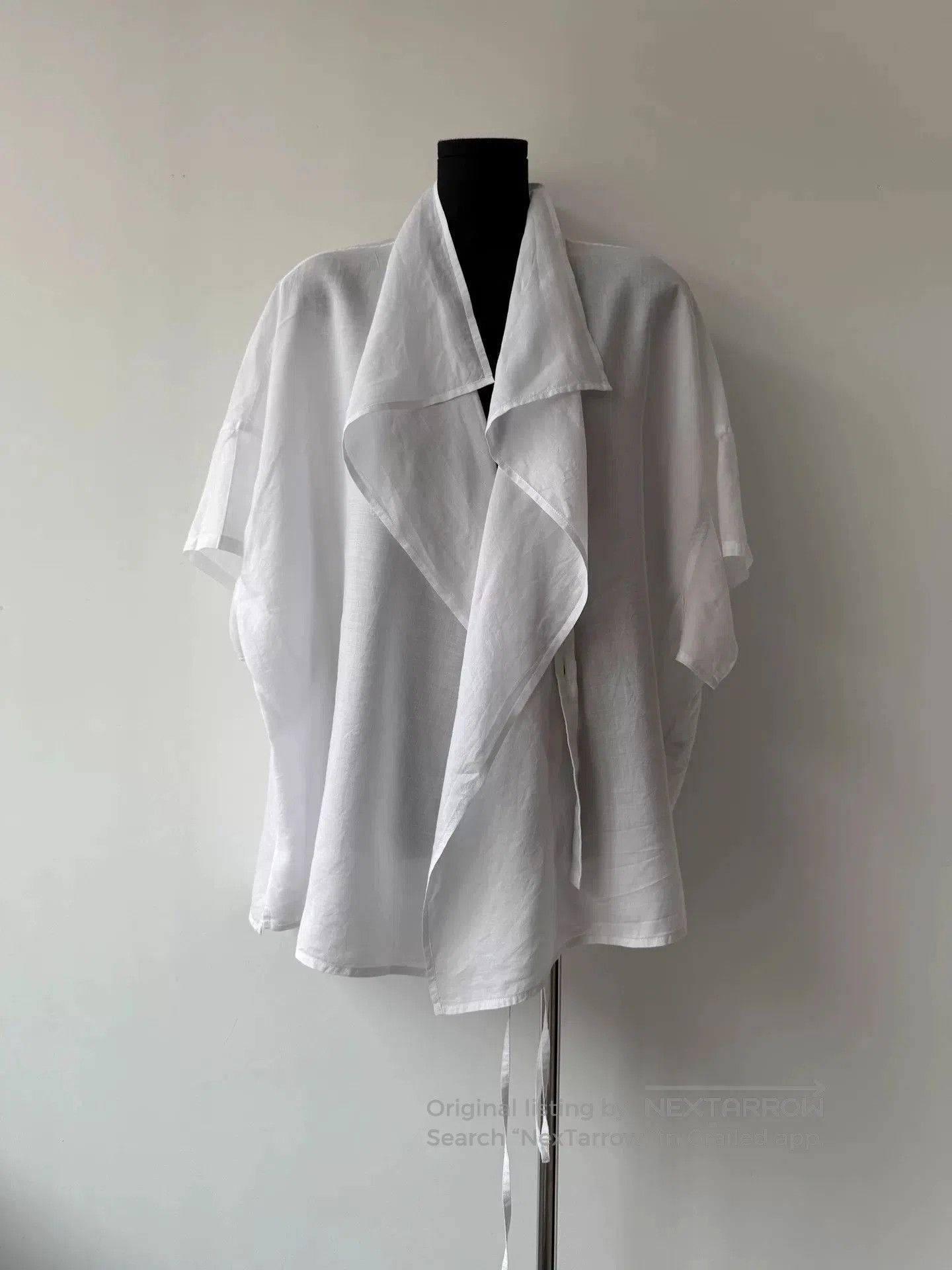 Y's yohji yamamoto y's zen aesthetic oversized top. Size XXS / US 00 / IT 34 - 1 Thumbnail