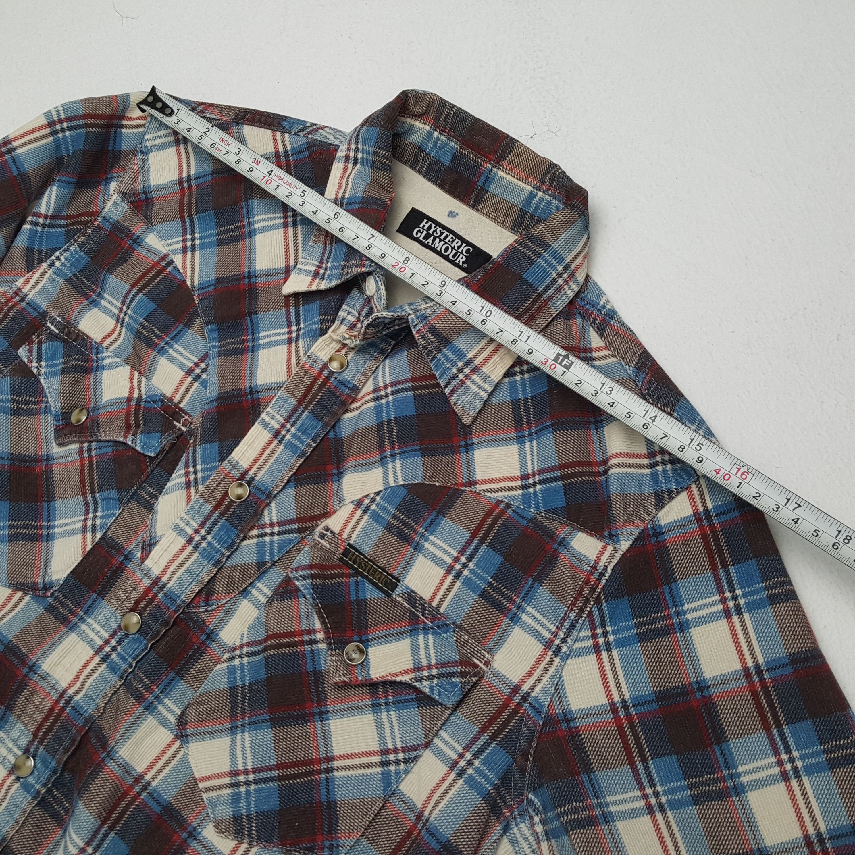 Hysteric Glamour × Japanese Brand × Vintage Vintage HYSTERIC GLAMOUR Japanese Fashion Brand Shirts Size US M / EU 48-50 / 2 - 5 Thumbnail