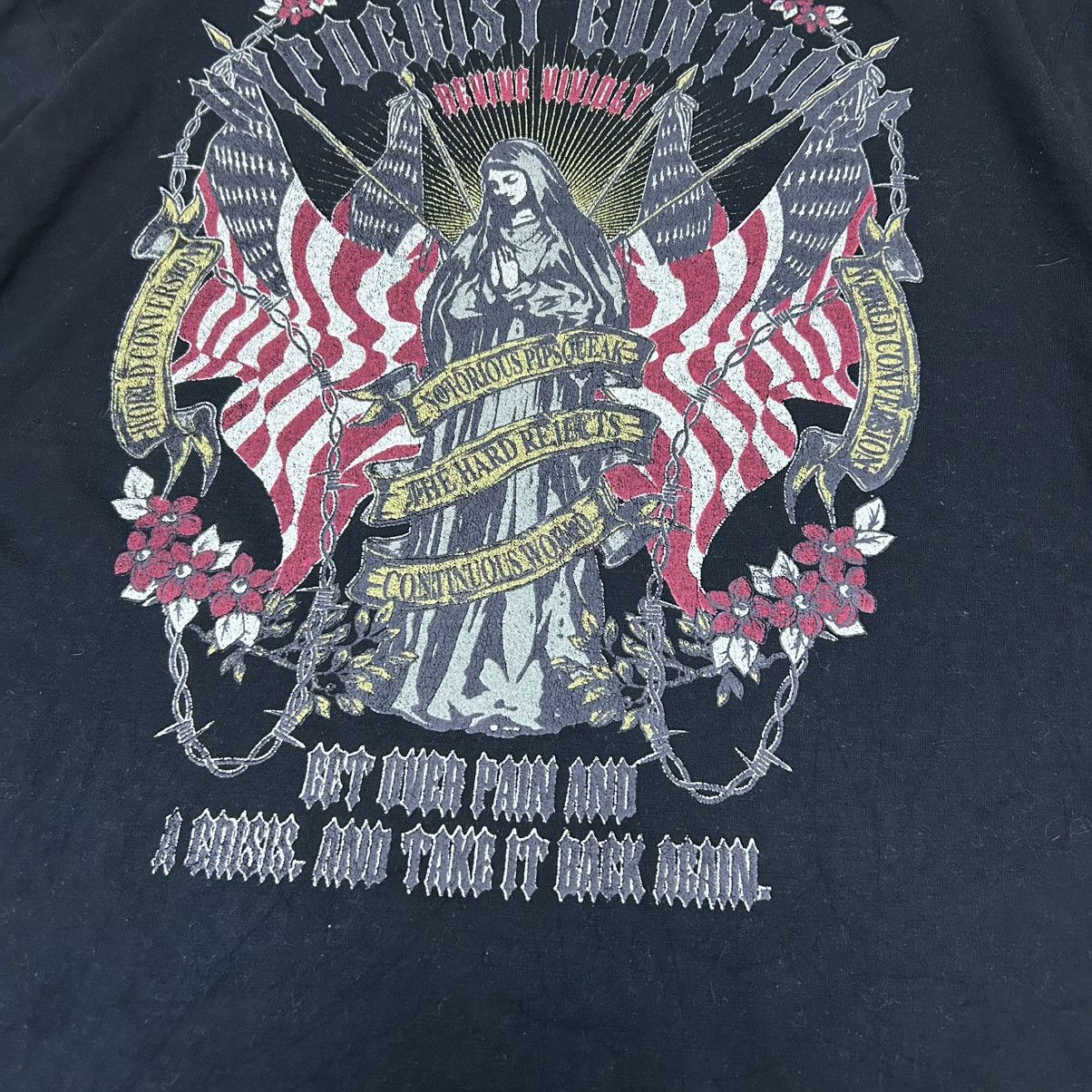 Vintage Vintage EMERGENCY PATROL Wing Flat Print Long Sleeve tee Size US XXL / EU 58 / 5 - 4 Thumbnail