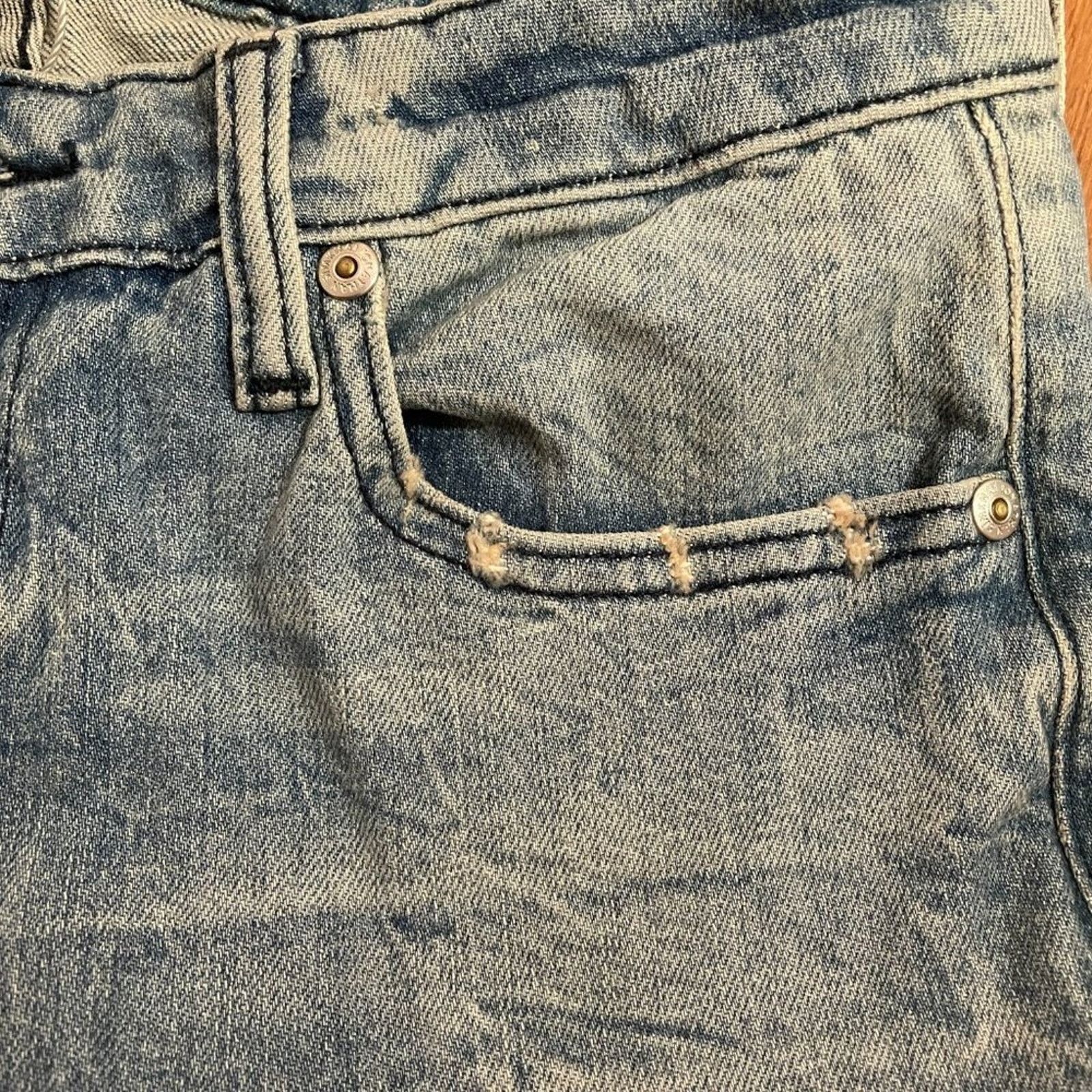 Jonathan Simkhai NEW Jonathan Simkhai Jensen Darted Jean in Blasted Size 28" / US 6 / IT 42 - 7 Thumbnail