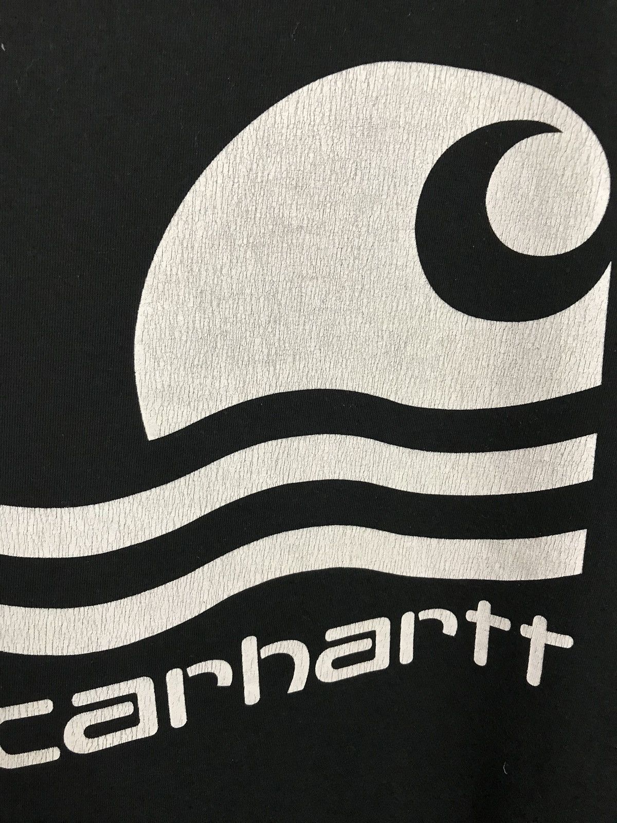 Carhartt Carhartt wip big logo streetwear tee Size US M / EU 48-50 / 2 - 3 Thumbnail