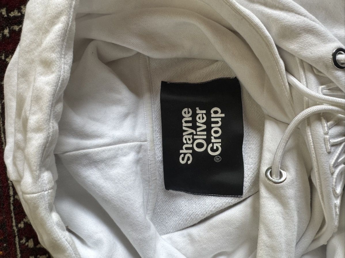 Anonymous Club Shayne oliver White double Hoodie Size US S / EU 44-46 / 1 - 4 Thumbnail