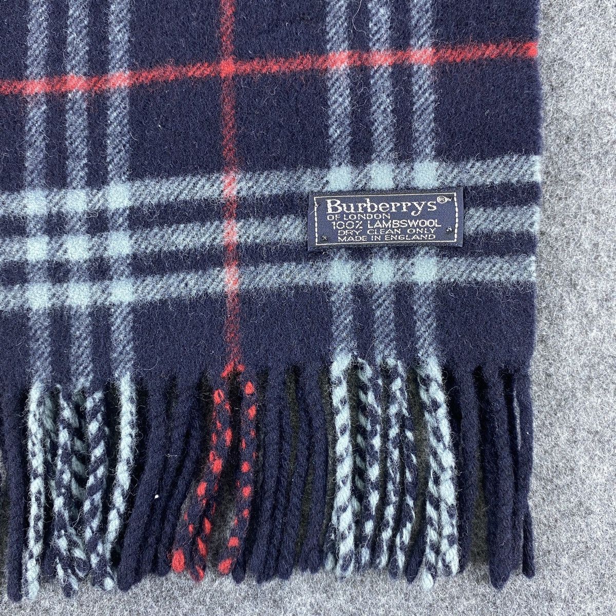 Burberry × Vintage Burberry Scarf # D564 # Muffler # Neckwear Size ONE SIZE - 3 Thumbnail