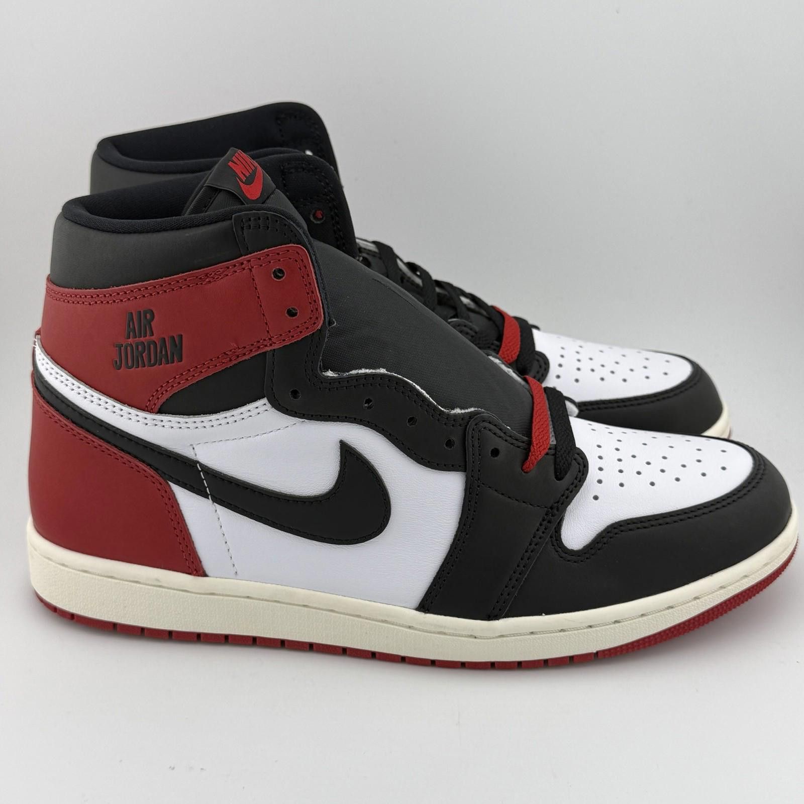 Jordan Brand Air Jordan 1 Black Toe Reimagined US 11 New DZ5485-106 Size US 11 / EU 44 - 3 Thumbnail