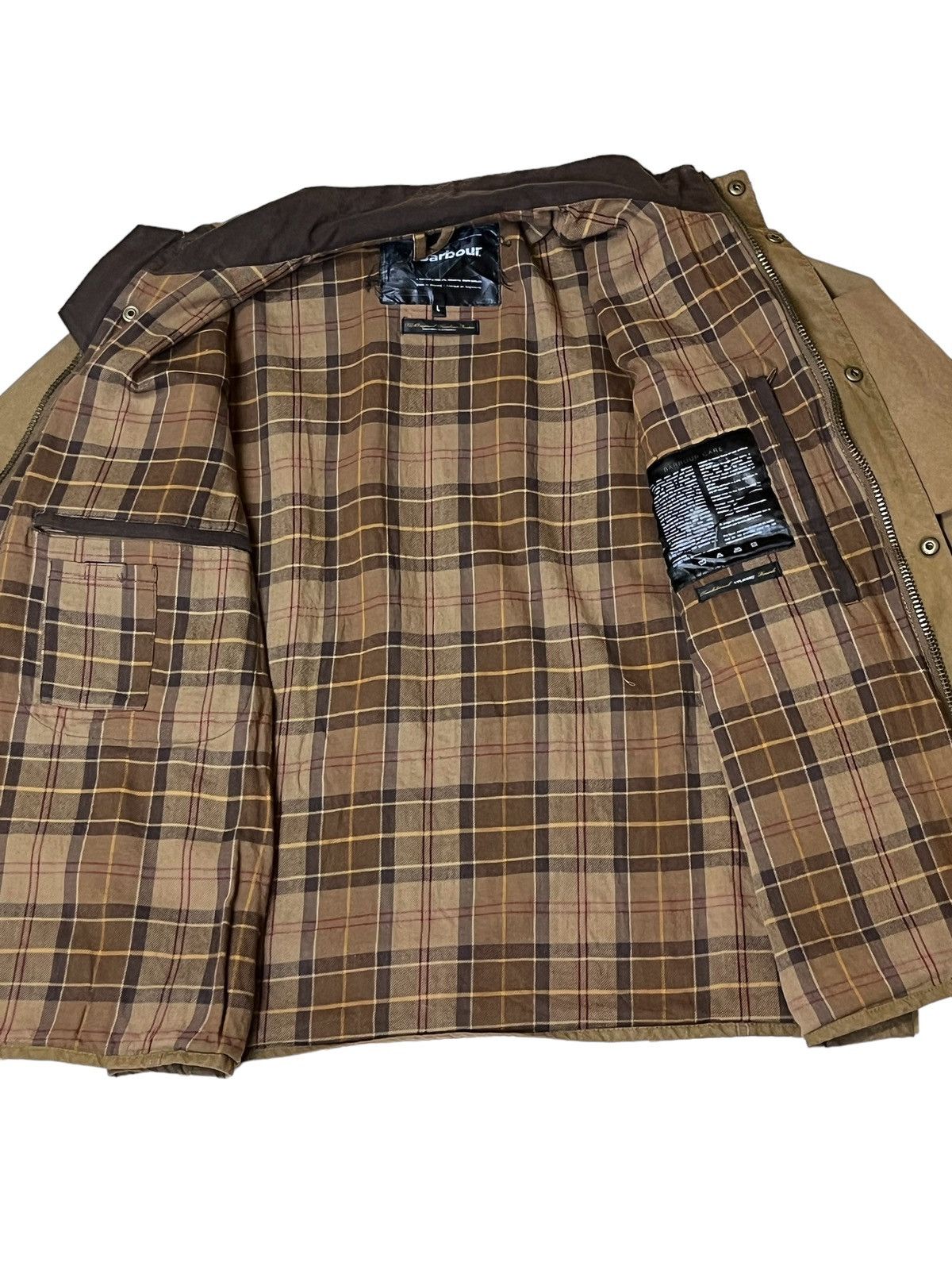 Barbour SICK🔥BARBOUR SYLKOIL WAXED COTTON MENS UTILITY JACKET Size US L / EU 52-54 / 3 - 3 Thumbnail