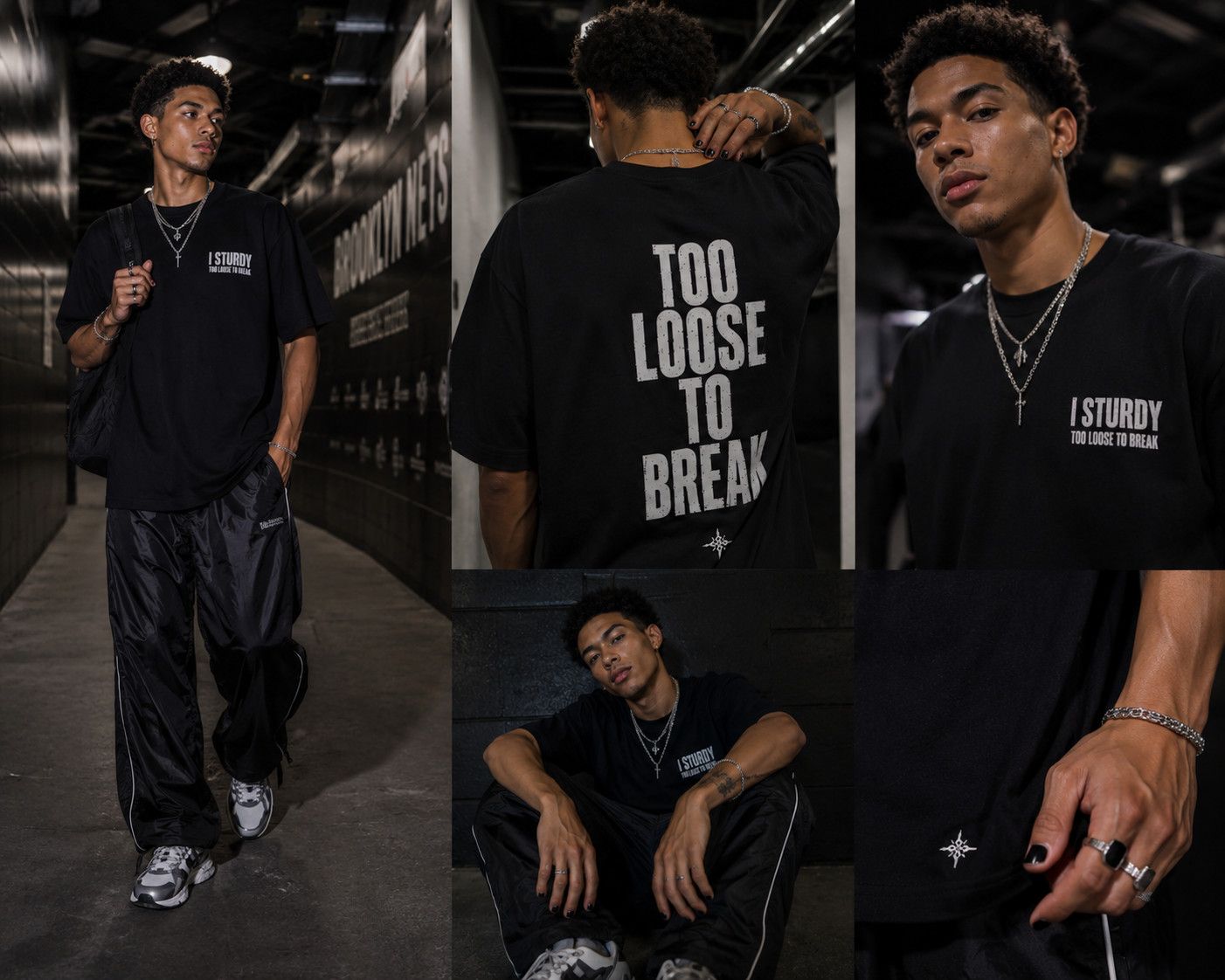 Other I STURDY “TOO LOOSE TO BREAK” Oversized Tee Size US M / EU 48-50 / 2 - 1 Preview