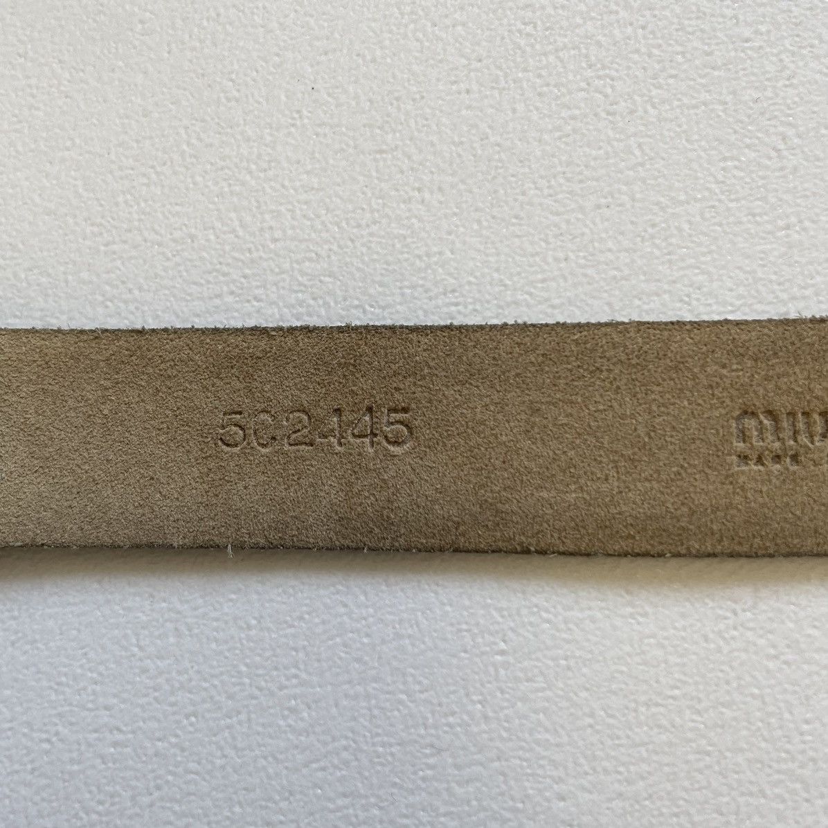 Miu Miu Mid 2000s Black Leather Bondage Belt Size 32 - 16 Thumbnail