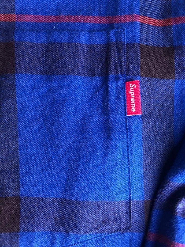 Comme des Garcons Comme Des Garcons Co-branded Shirt Color Blue Red Checks Size US S / EU 44-46 / 1 - 4 Thumbnail