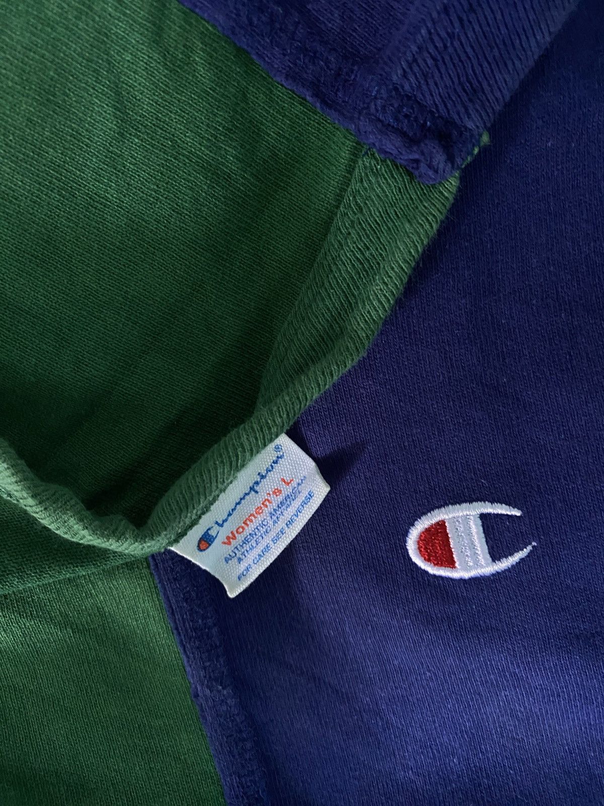 Champion × Vintage VINTAGE CHAMPION STRIPE‼️ Size L / US 10 / IT 46 - 3 Thumbnail