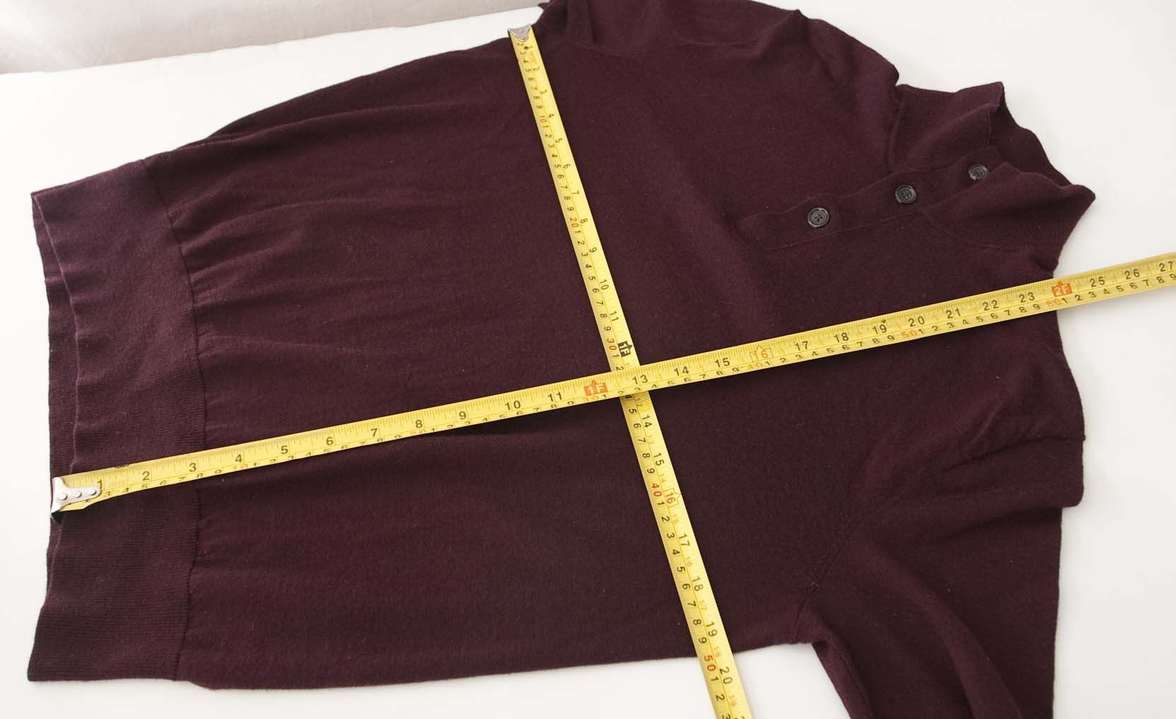 Ralph Lauren Ralph Lauren Sweater 100% Merino Wool Size M Burgundy Size US M / EU 48-50 / 2 - 5 Thumbnail