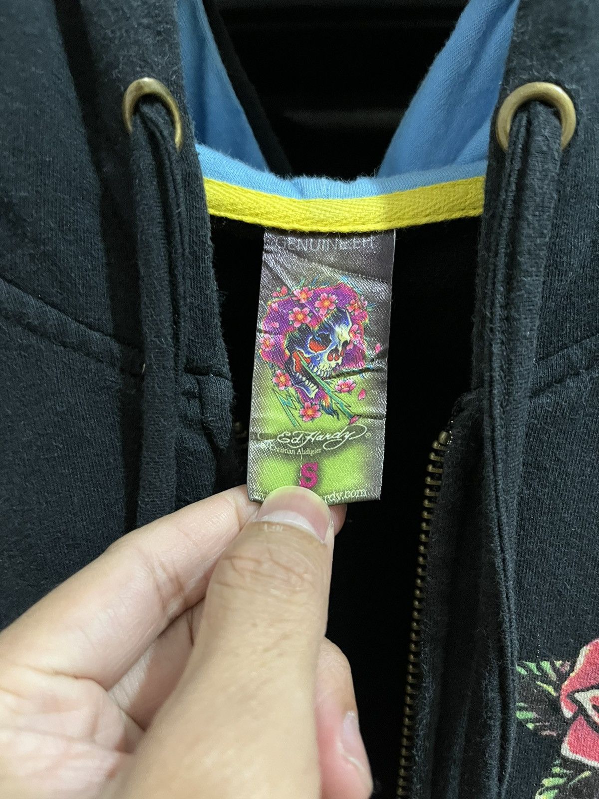 Affliction 🖤BLACFRIDAY🖤Y2k Ed hardy zip hoodie Size US S / EU 44-46 / 1 - 6 Thumbnail