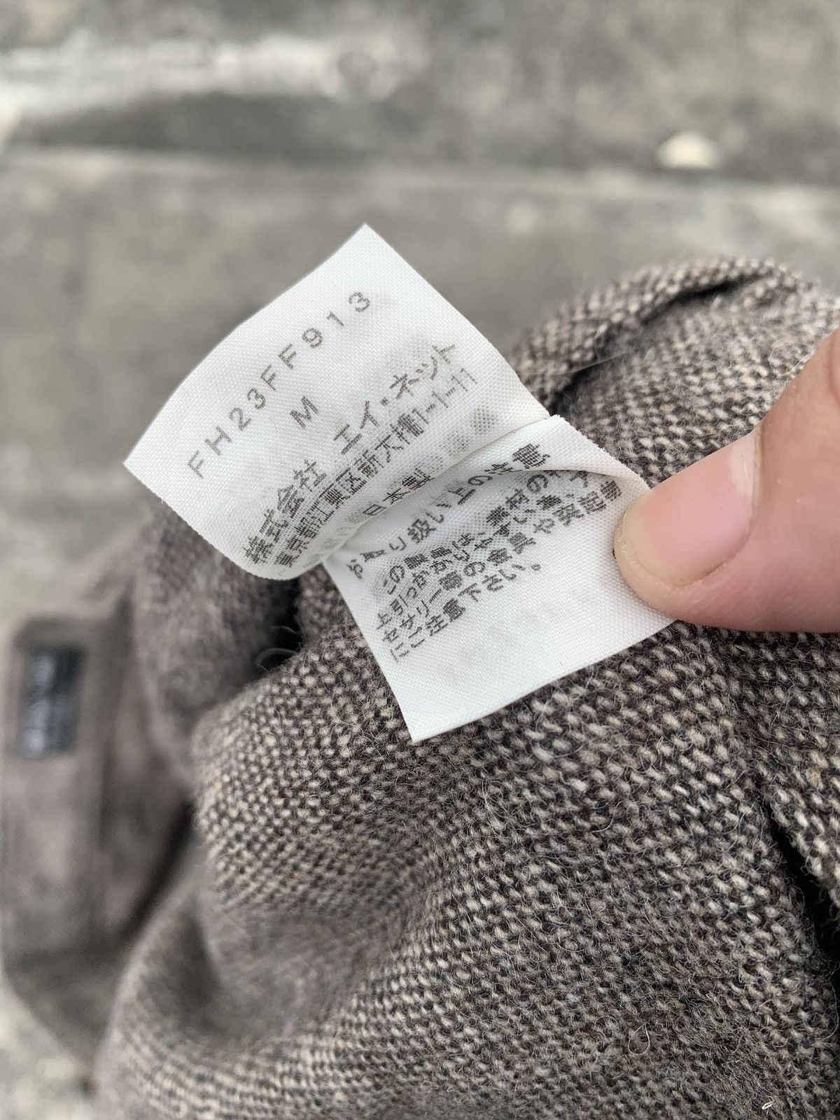 Final Home Wool Cargo Pants Size US 32 / EU 48 - 10 Thumbnail