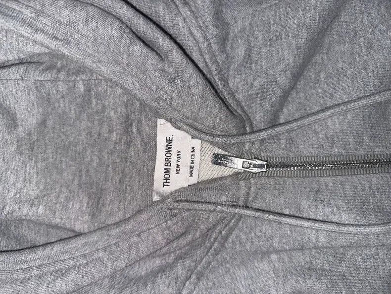 Thom Browne Thom Browne Zippered hoodie Size M / US 6-8 / IT 42-44 - 3 Thumbnail